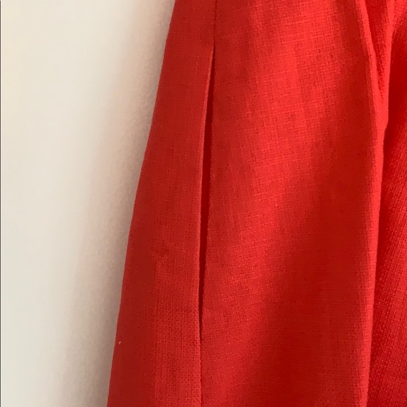 J. Crew red scalloped dress - Picture 4 of 6
